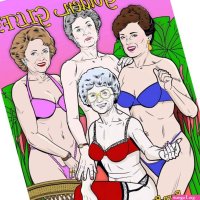The Golden Girls Porn Parody Coloring Book