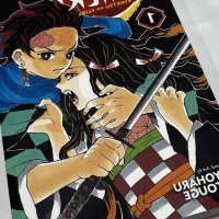 Demon Slayer Kimetsu No Yaiba Vol. 1 Manga Anime Paperback Book Viz media