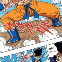 Dragon Ball Super Comic Page with Dragon and Gohan Characters