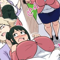 My Hero Academia Lesbian Lovers Sketch Comic Hentai Manga By Ukaya Masaru