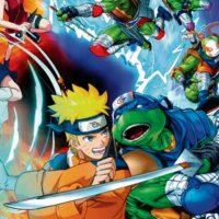 Teenage Mutant Ninja Turtles x Naruto 1 Cover N DF Raymond Gay x Isma Indahouse Virgin Variant Cover