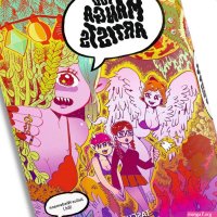 100 Manga Artists Book pink hardcover