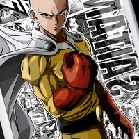 Saitama Manga Poster One Punch Man