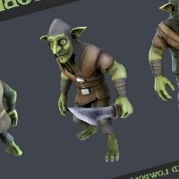 Stylized Goblin animated
