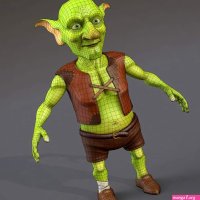 Goblin Game Ready Animated 3D Model 20