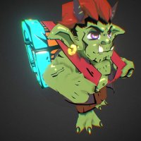 Low poly Goblin Animated
