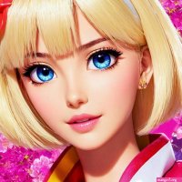 Barbie in Anime Style