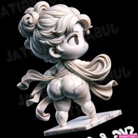 Chibikawaii Big Booty Statue Girl