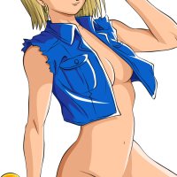 Sexy android 18 naked by reit