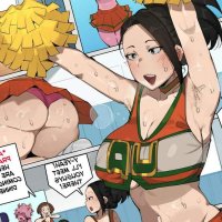 Porn comic Secret Cheerleading Practice. Elijahzx Sex comic hot brunette was