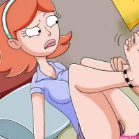 Jessica and Rick Sanchez Foot Fetish Foot Worship Smelly Feet Your Cartoon Porn