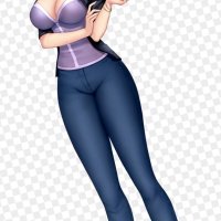 Sexy Short Hair Anime Girls HD Png Download