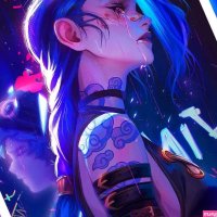 Arcane S2 Jinx Poster Print