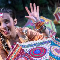 Jungle Mein Mangal Lehenga Set