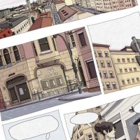 Comic pages
