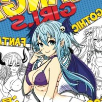 Super Sexy Manga Girls. 40 Coloriages adulte anime Manga de femmes sexy en tenues légères.: Erotique gothique fantasy tatouages hentai pin up... tous les fans de manga et de jolies femmes. :