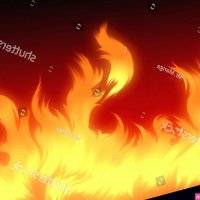 Fire Graphic Effects Use Comic Books Stock Illustration 1489710320
