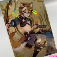 Gorou Genshin Impact Wafer Trading Card N 06 miHoYo Bandai Japan dd649