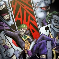 Joker art batman comics dc laugh super the batman the joker HD phone wallpaper