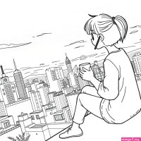 Disegni Manga Da Colorare Per Adulti