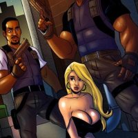 Porn comic Immigration Patrol