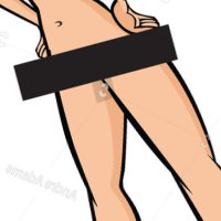 Cartoon Vector Illustration Nude Female Stock Vector Royalty Free 46803256