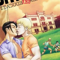 Gay Comics-The Initiation Higher sex education