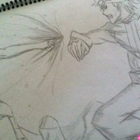 Naruto Vs 3rd Raikage Drawing by denuj