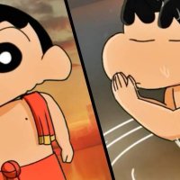 Shinchan takes holy dip at Maha Kumbh Mela video goes viral!