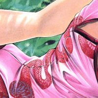 Fondos de pantalla : Anime Chicas anime culo Mirando al espectador Grandes tetas Manga Cabello negro boca historietas trajes de baño ropa Tenjou Tenge Natsume Aya msculo pecho Interaccin prenda interior 2560x1050 -