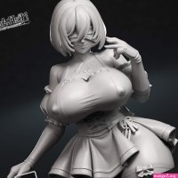 2B NieR:Automata: Tetas masivas expuestasArchivo STL para Impresin 3DCults