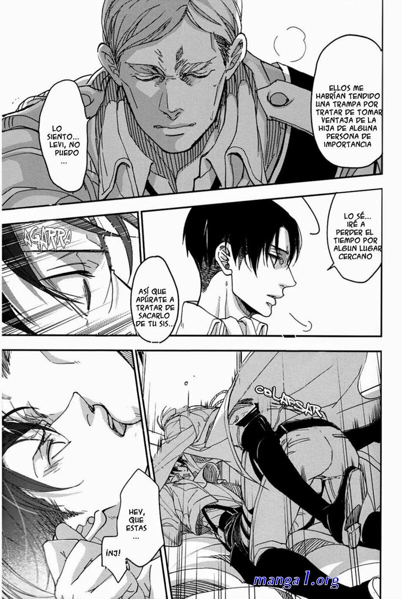 levi x erwin manga español