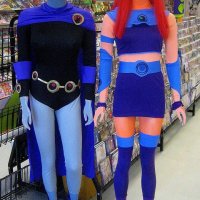 starfire and raven haloween manga sex