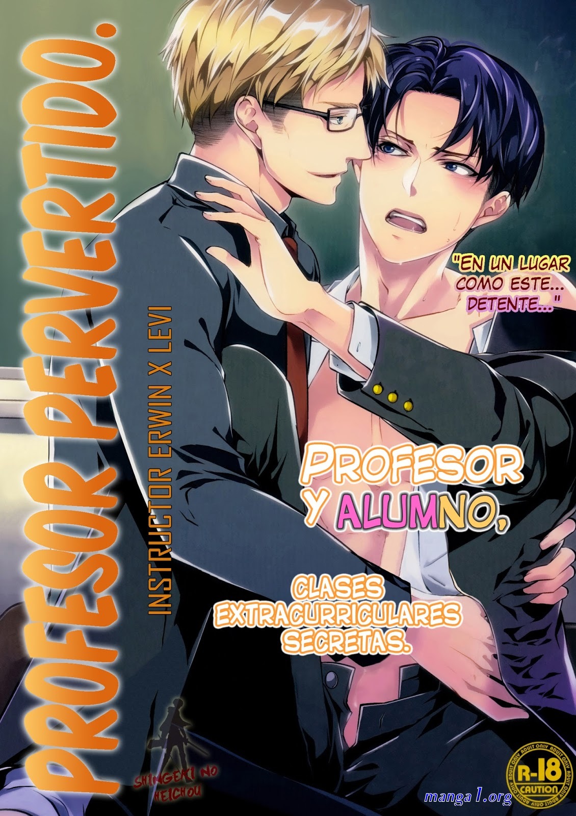 levi x erwin manga español