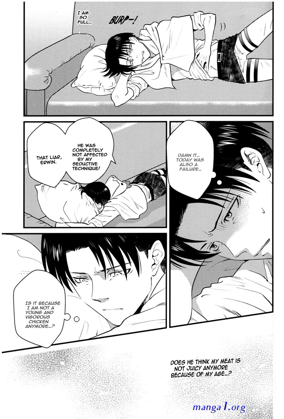 levi x erwin manga español