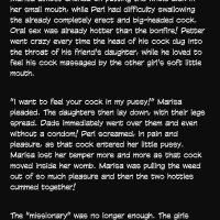 womb pulled outside of pussy manga