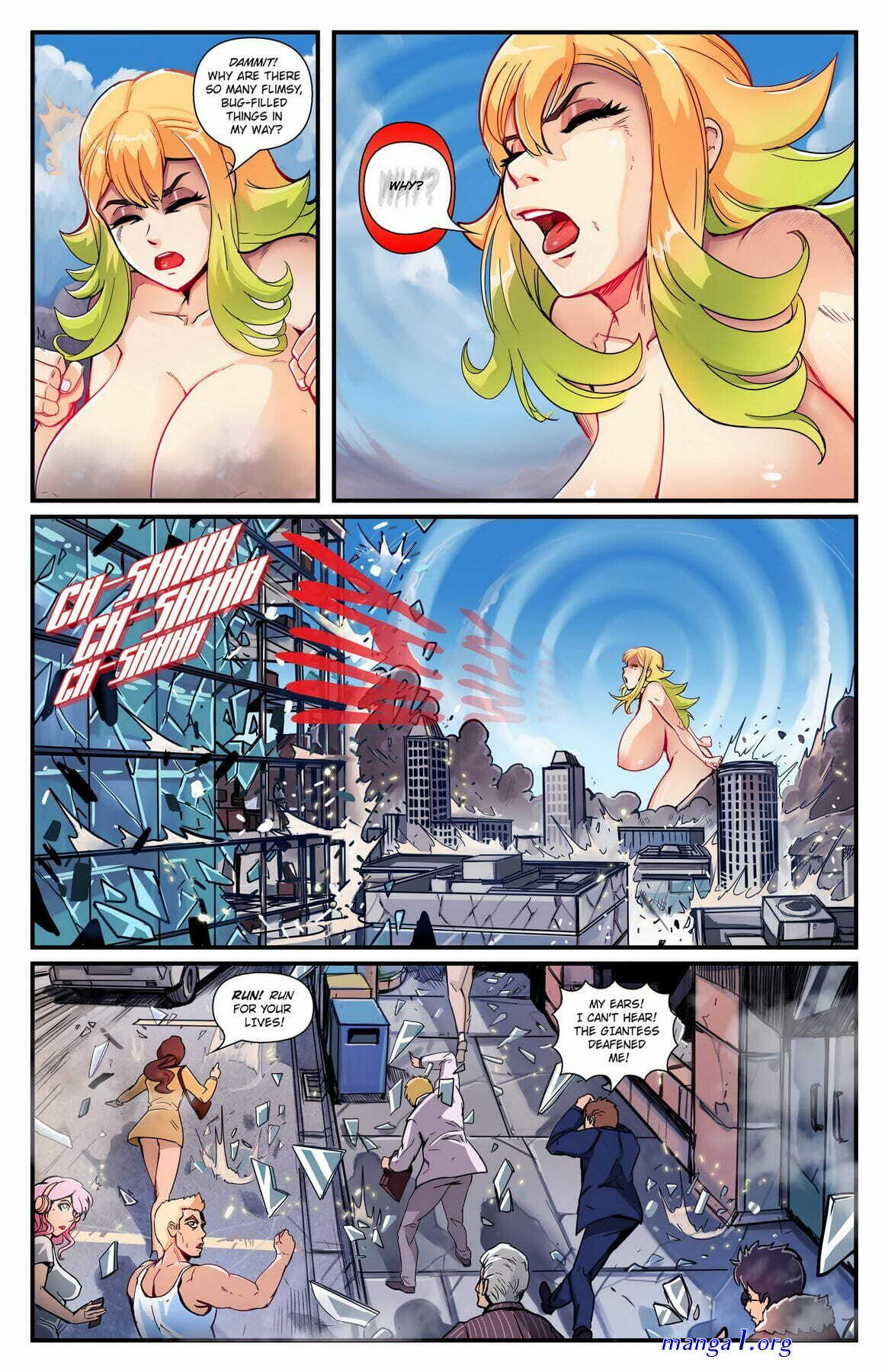 giantess manga porn