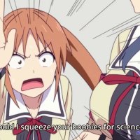 manga boobs dick touch