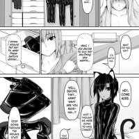 latex bondage cat girls manga