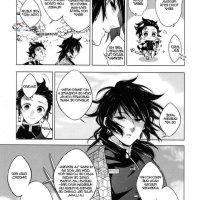 tanjiro x giyuu manga español