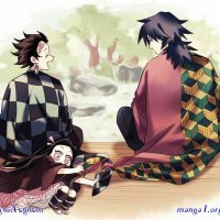 tanjiro x giyuu manga español