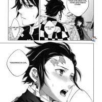 tanjiro x giyuu manga español