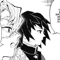 tanjiro x giyuu manga español