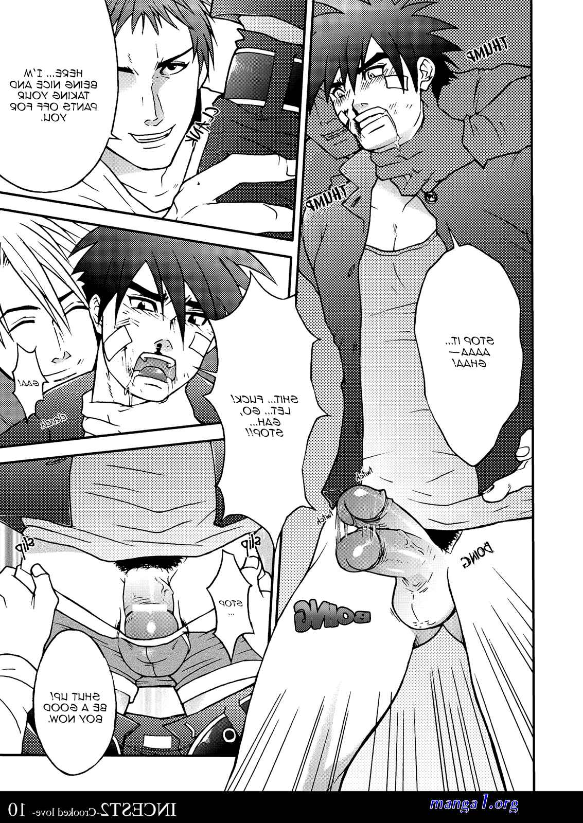 yaoi comic incest