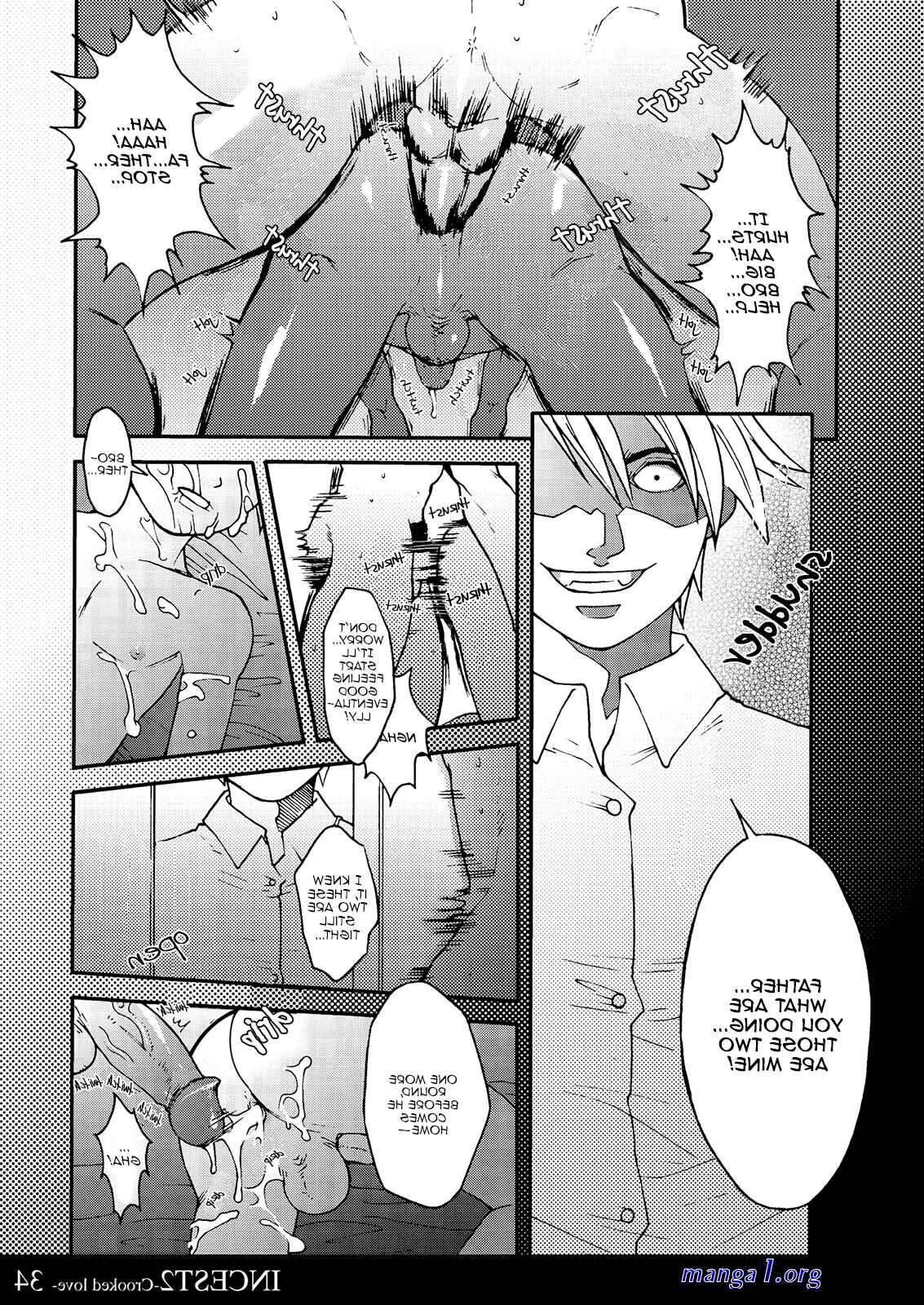 yaoi comic incest