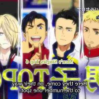 a night in barcelona yuri on ice
