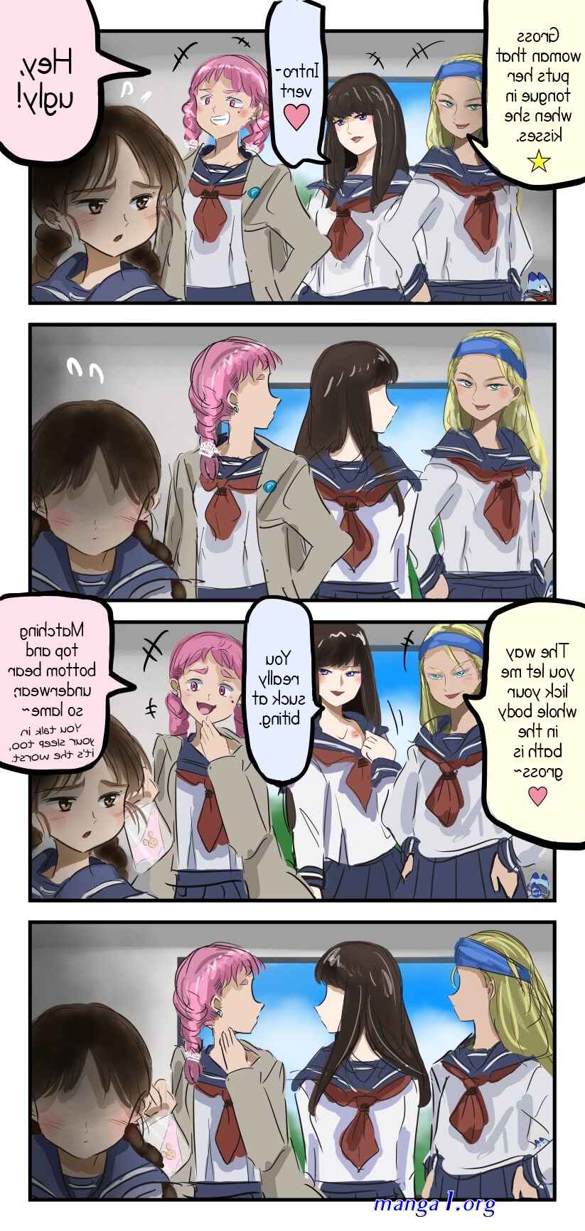yuri yuri manga diretory girls school