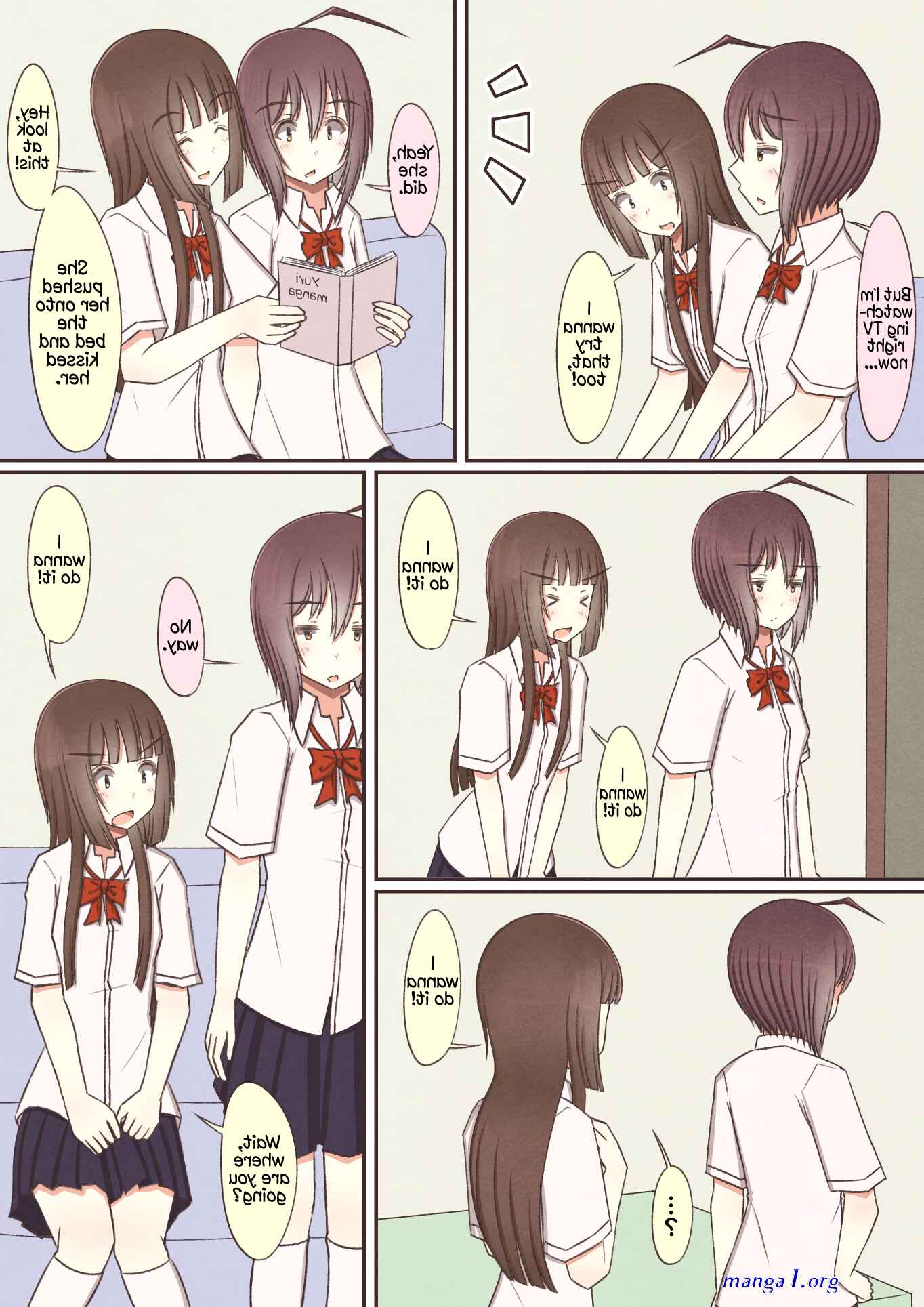 yuri yuri manga diretory girls school
