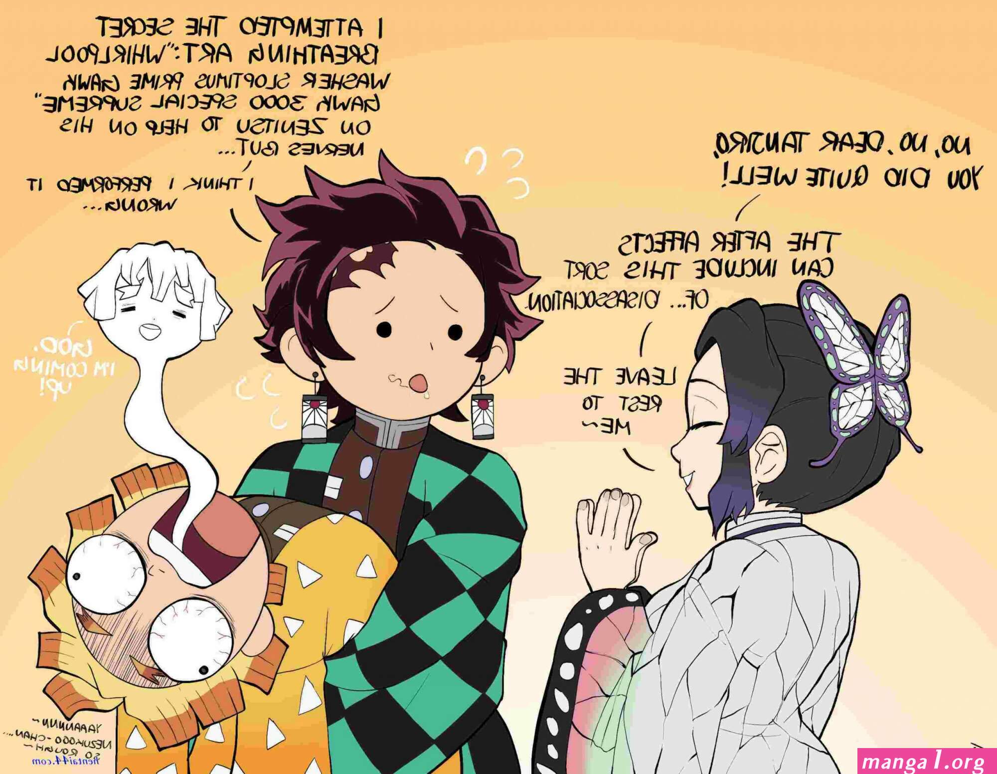 tanjiro gay porn comic