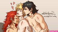 TodoMaggie Finally back! on X: krbkmonth2023NSFW krbk Day 11: Double Penetration Bakugo really wants to try something new so he and Kirishima decide to ask a friend to spend the night